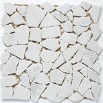 Split White Matt Мозаика Starmosaic Wild Stone
